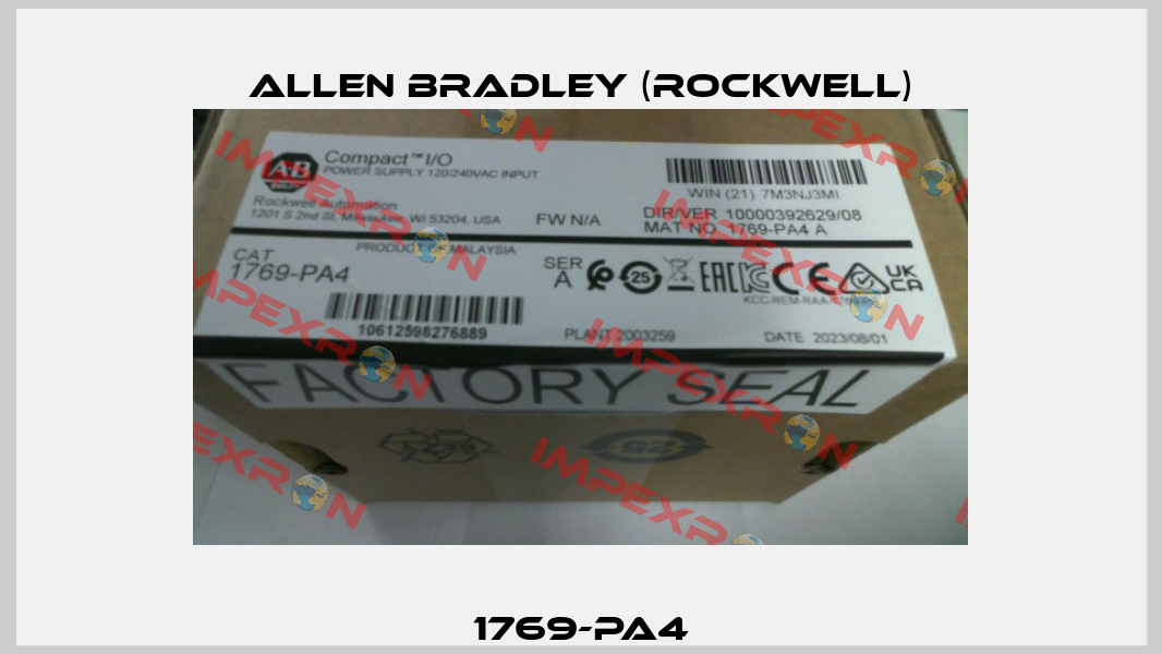 1769-PA4 Allen Bradley (Rockwell)